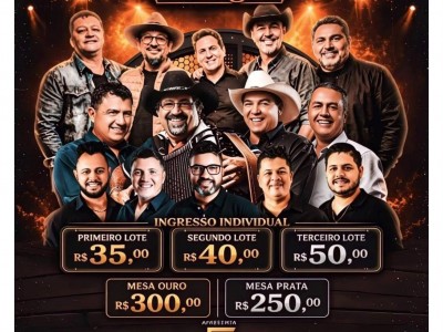 CORRA! 1º Lote do + Arraiá 2026 está acabando; garanta já seu ingresso e sua mesa!