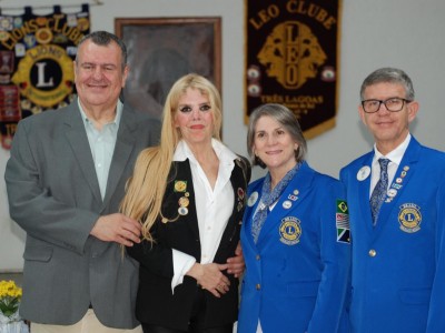 Posse do Lions Clube Três Lagoas reúne autoridades e convidados em noite de glamour, elegância e celebração