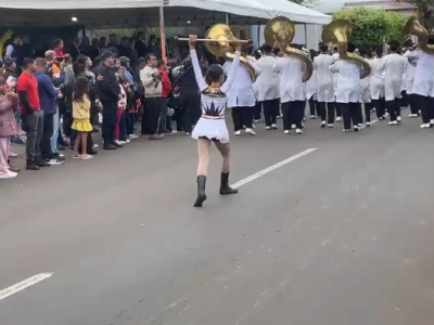 VEJA O VÍDEO: Como foi o desfile de 7 de Setembro na Lagoa Maior de Três Lagoas
