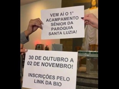 Em busca de paz e de renovar a fé? Acampamento Sênior promete quatro dias de transformação em Três Lagoas; faça sua inscrição