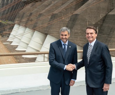 Bolsonaro confirma obras de pontes entre Brasil e Paraguai