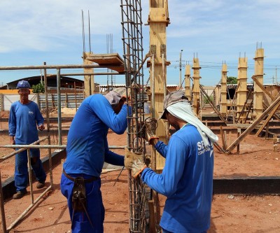 Obras do CAPS II seguem em ritmo acelerado em Três Lagoas