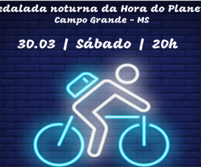 Hora do Planeta com pedalada e monumentos apagados na Capital