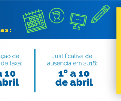 Estudantes podem pedir isenção no Enem a partir de hoje