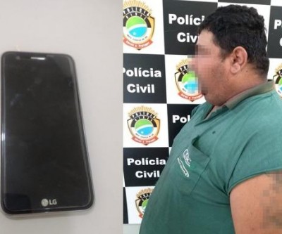 Homem detido com celular furtado alegou ter comprado aparelho de catador de recicláveis