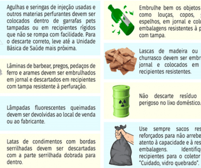 Saúde de Três Lagoas intensifica campanha sobre descarte de materiais perfurocortantes