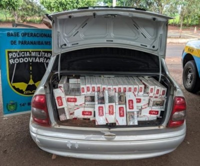 Cigarros do Paraguay apreendidos foram levados para a PF de Três Lagoas 