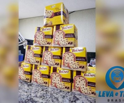 Aplicativo de transporte de Três Lagoas está dando chocotone de brinde aos passageiros 