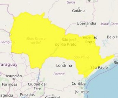 Semana começa com céu parcialmente nublado e máxima será de 29°C