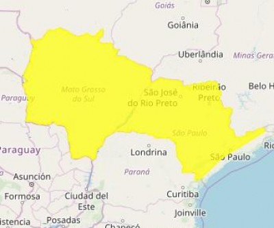 Tempo ‘vira’ e Inmet faz alerta de tempestade para Três Lagoas e outras cidades de MS