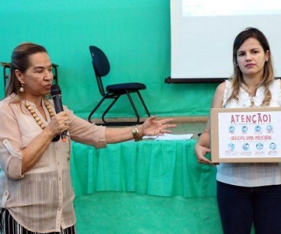 Servidores são orientados sobre o fluxo de atendimento de casos suspeitos nas Unidades de Atenção Primária de Saúde