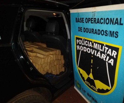 Motorista que usava placas falsas de Três Lagoas é flagrado com drogas 