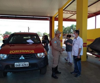 Covid-19: Equipe faz treinamento para implantação do Drive Thru para testes em TL