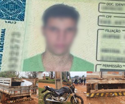  Motociclista fica gravemente ferido após colidir em um caminhão em Três Lagoas