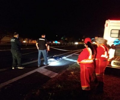 Em Araçatuba, homem morre atropelado na rodovia Marechal Rondon