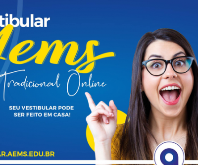 Vestibular da AEMS de Três Lagoas será feito através de agendamento online