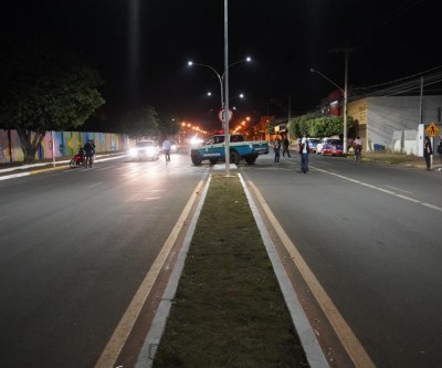 Força tarefa realiza fiscalização do toque de recolher na noite de sábado em Três Lagoas