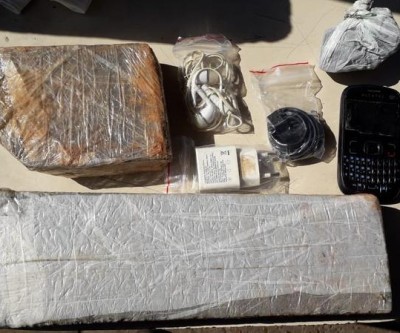 Droga arremessada em presídio iria para interno do Pavilhão IV