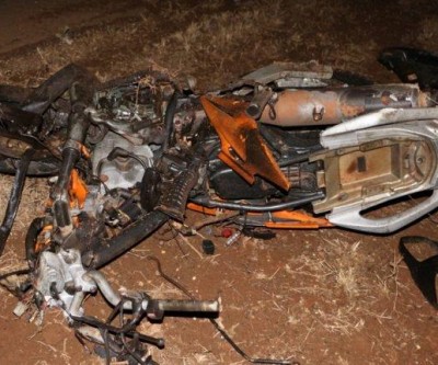 Acidente em Chapadão do Sul entre carro e moto mata motociclista na MS-306