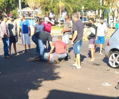 Homem morre em acidente no centro de Castilho
