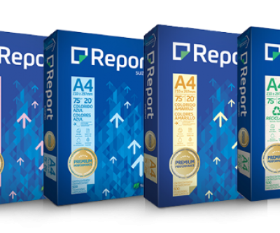 Suzano anuncia reposicionamento da marca de papéis Report
