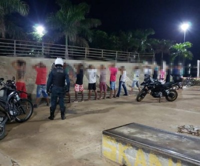 Abordagem na Lagoa Maior leva cinco pessoas para delegacia