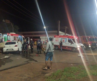 Polícia flagra cerveja e cocaína após acidente com 7 feridos