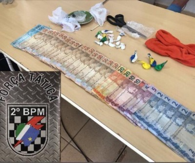 Após campana, PM fecha suposto ponto de venda de drogas no bairro Vila Alegre 