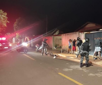 GETAM de Três Lagoas reforça policiamento em Brasilândia-MS