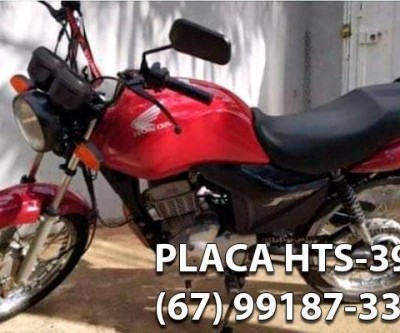 Vítima de furto implora para que ladrão devolva sua moto que é usada para o trabalho 