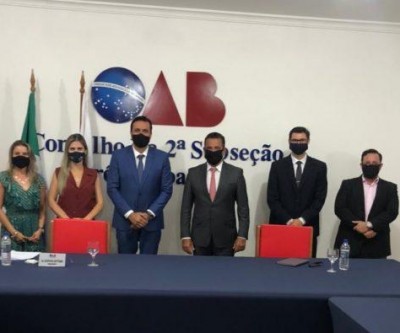 Diretoria da Subseção Três Lagoas recebe Desembargador Alexandre Bastos