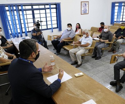 Comitê de Enfrentamento à COVID-19 conversa com Superintendente da Caixa sobre atendimento aos três-lagoenses