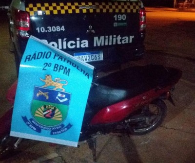 Ao perceber que testemunha havia chamado à PM, homem abandona moto perto da UPA