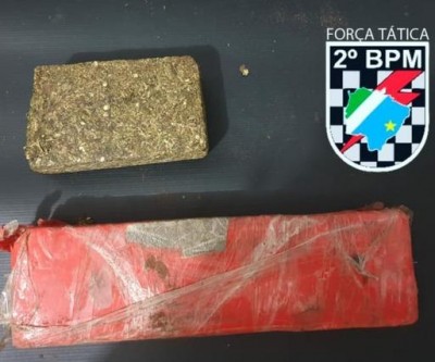 Força Tática apreende 1,1 kg de maconha em Três Lagoas