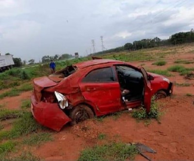 Taxista que sofreu acidente na BR-262 passa bem e se recupera em casa