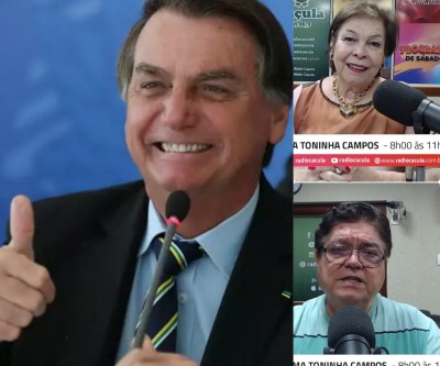 Bolsonaro será entrevistado nesta 2º feira por radialistas de Três Lagoas 