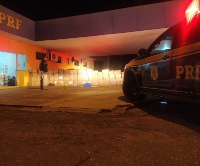 Polícia Rodoviária Federal apreende 2,2 toneladas de maconha em Água Clara