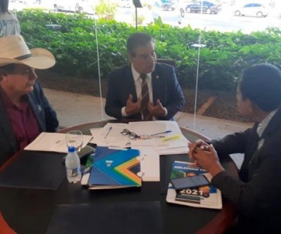 Guerreiro participa de reunião sobre a urgência do PL 2918/2021 com o senador Nelsinho Trad