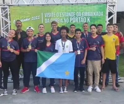 Três-lagoenses ajudam equipe de Taekwondo de MS que conquistou 15 medalhas em Recife-PE 