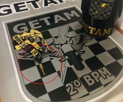 Menor com mandado de busca e apreensão disse à PM que andava com chave micha por 