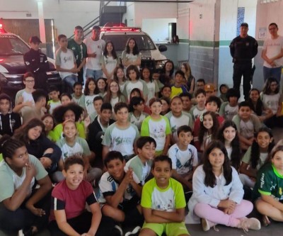 PM de Três Lagoas realiza palestra na Escola Batista Semear