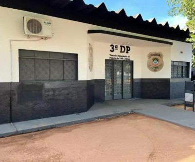 Câmeras de segurança gravaram ação de ladrão que invadiu e furtou escola no Jd. Maristela 