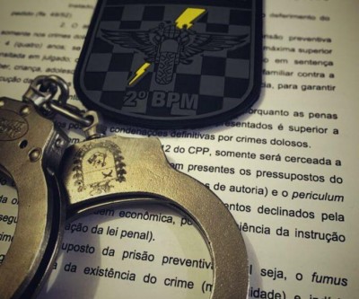 Mandado de prisão é cumprido contra mulher de 41 anos no Santa Luzia