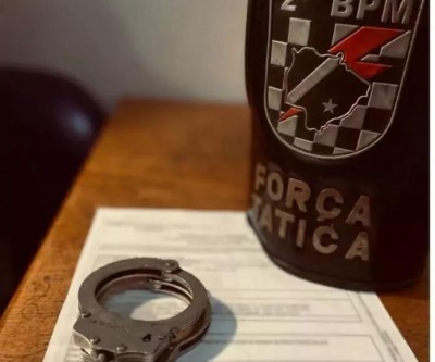 Força Tática cumpre mandado de prisão no Novo Oeste