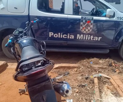 Menor de 16 anos escondia moto furtada no bairro São João 