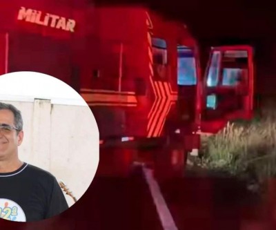 Empresário morre após atropelar animal e capotar caminhonete na BR-060