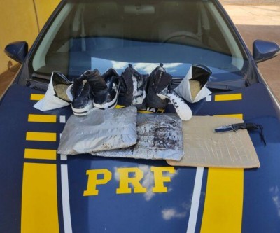 Bolivianas são presas pela PRF na BR-262 transportando cocaína 