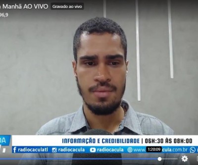 Apesar da pouca idade, jornalista Rafael dá exemplo de amor e dedicação à sua profissão 