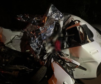 Jovem de 26 de Aparecida do Taboado-MS bate de frente com ônibus e tem morte instantânea na BR-262 