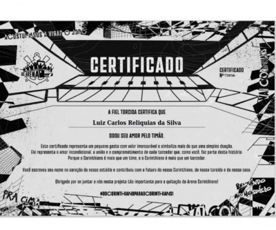 Três-lagoenses contribuem para campanha do timão